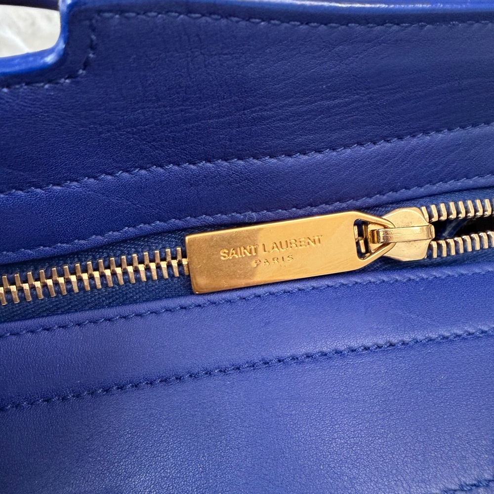 SAINT LAURENT CHYC Cabas Y Logo HANDBAG by I - Picture 11 of 12